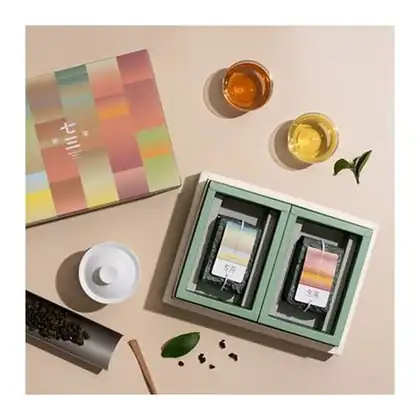 七三茶堂|風味色譜茶禮盒丨精品原葉&精品原葉〔附提袋〕