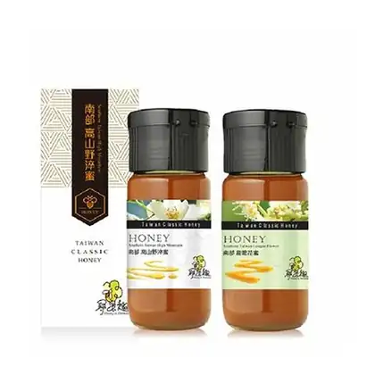 尋蜜趣|《送禮組合》頂級台灣蜂蜜700g二入禮盒組 (龍眼蜜/荔枝蜜)