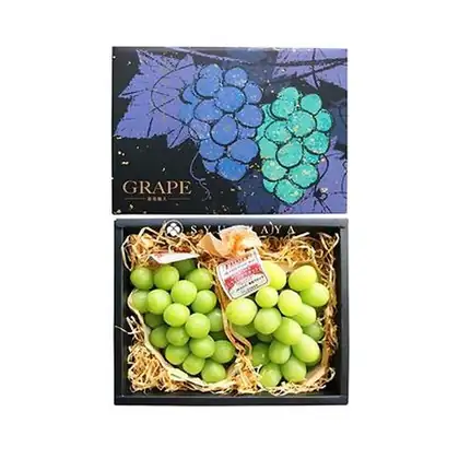 旬果屋|日本麝香葡萄雙房禮盒(約1.1kg)