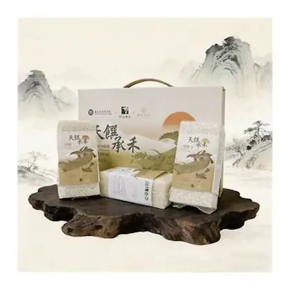 銀川｜[故宮聯名]天饌承禾有機米磚禮盒(白米,香米,燉米)