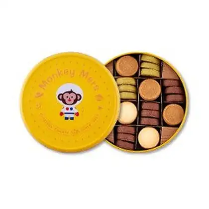 火星猴子|【Monkeymars】火星經典酷奇小圓餅(220g/盒)